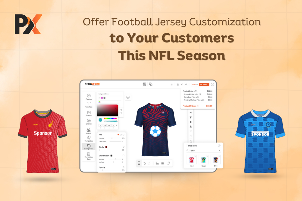 Offer Football Jersey Customization to Your Customers This NFL Season