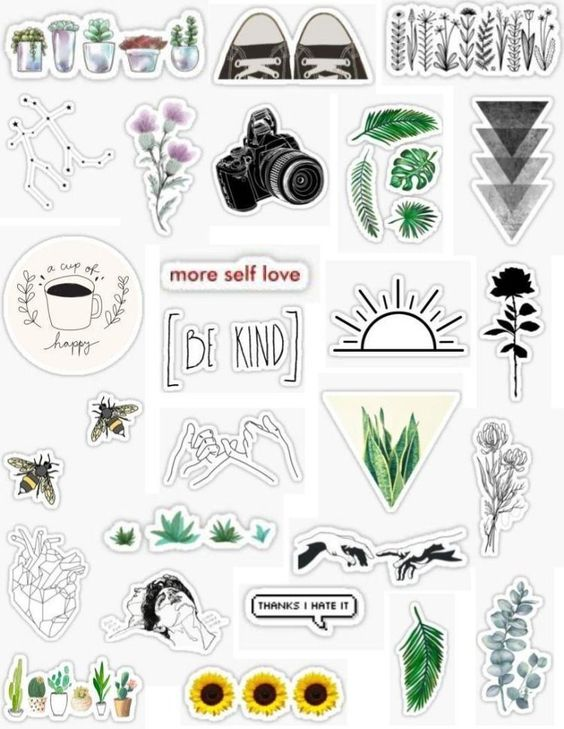 Minimalist Stickers