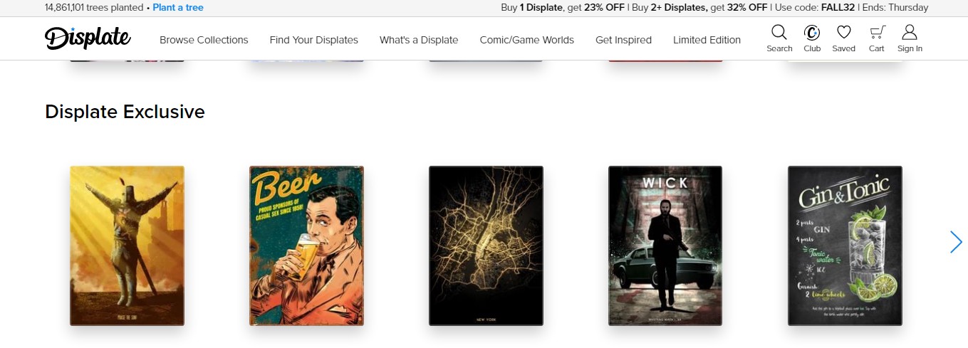 Displate sells