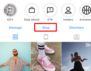 Instagram Shop