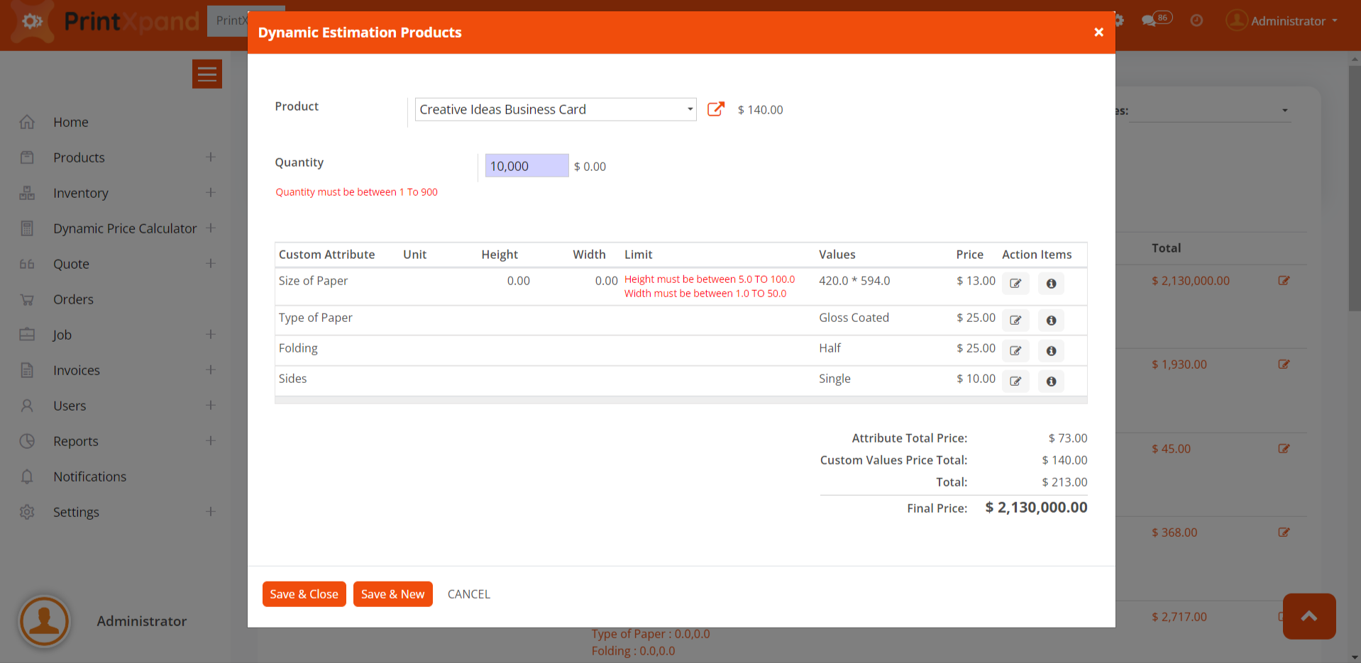 Skip Wasting Time on Manual Price Calculation