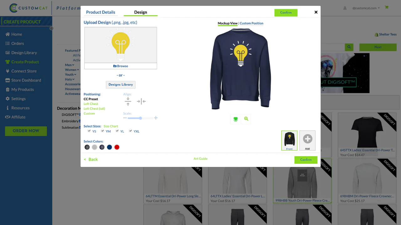 Easy Personalization Features