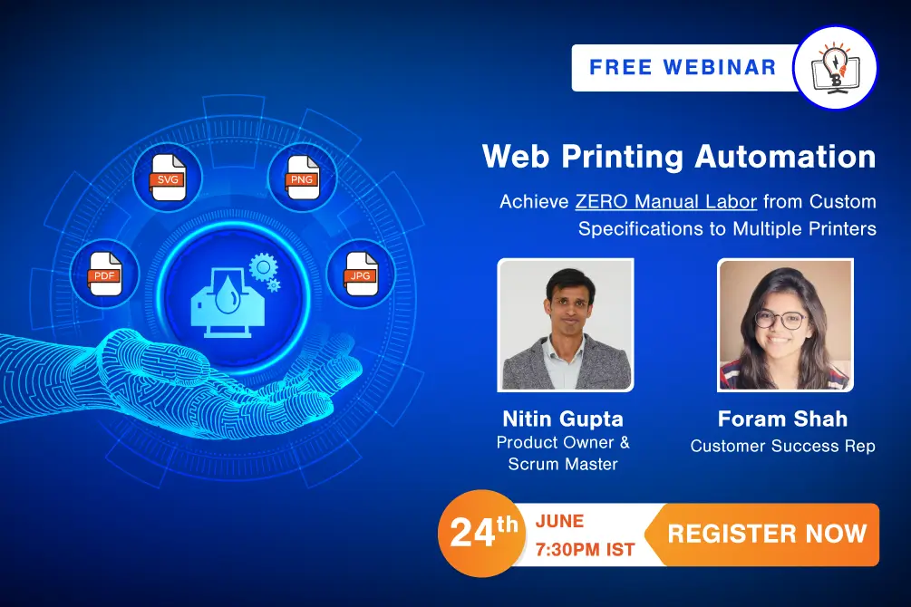 Web Printing Automation: Zero Manual Labor from Custom Specifications to Multiple Printers