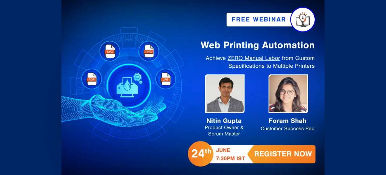 Web Printing Automation: Zero Manual Labor from Custom Specifications to Multiple Printers