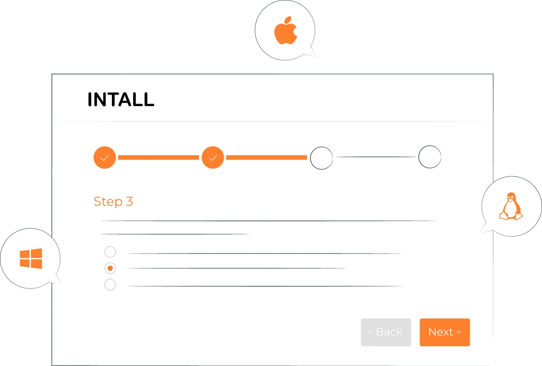 Installable on Windows, Mac and Linux