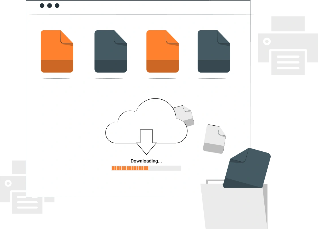 Auto Download Print-Ready Files