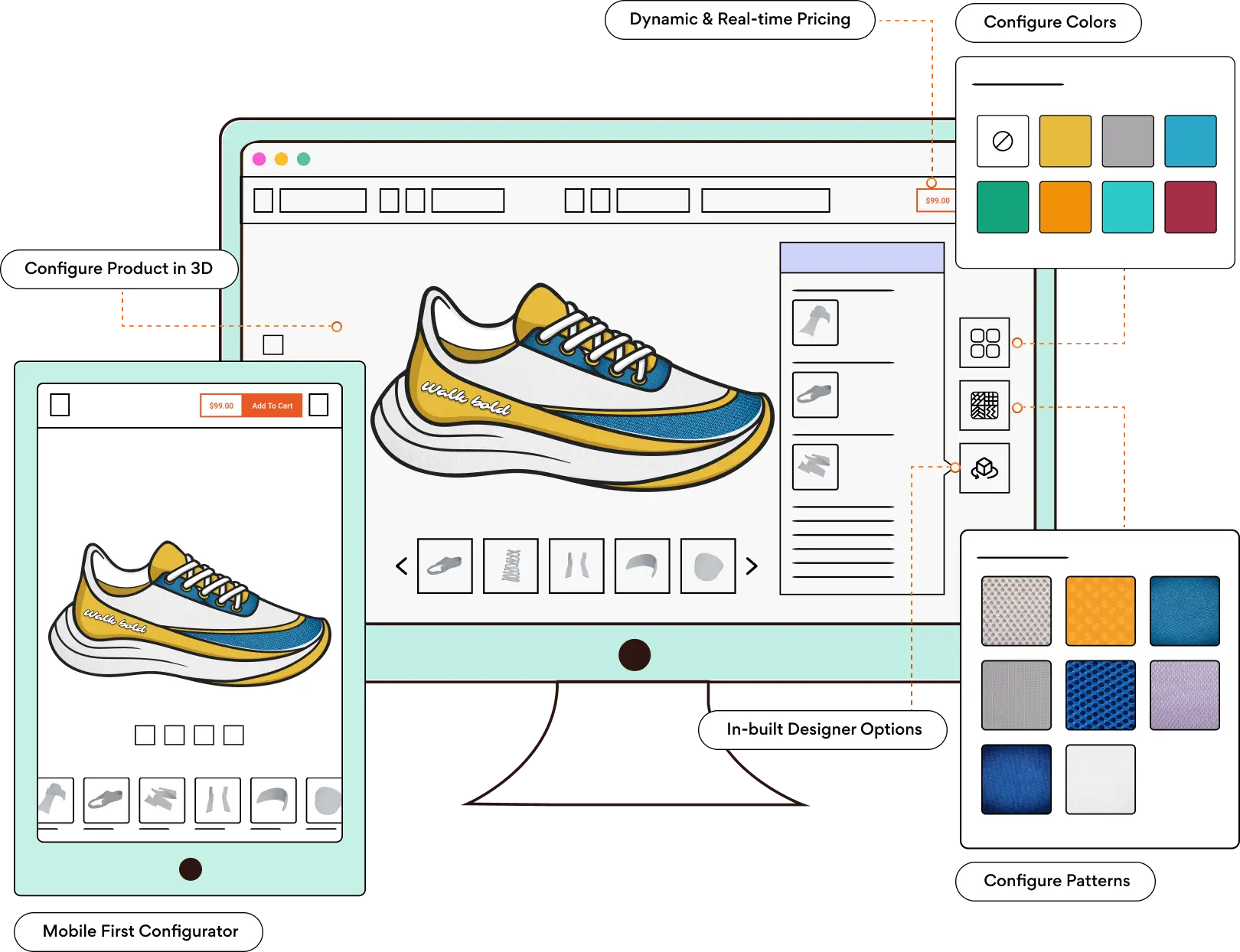 Online 3D Product Configurator Tool