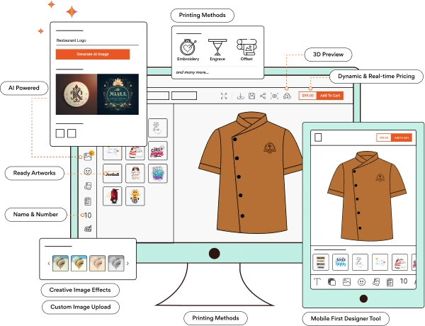 Increase Sales with Online Uniform  Design Software