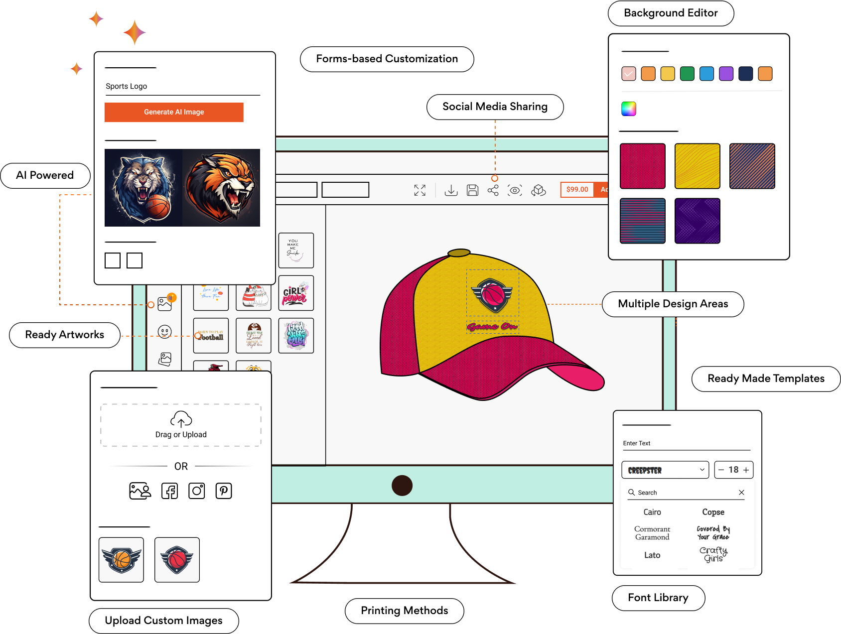 Cap Design Software: Advanced Customization Tool for Your Store