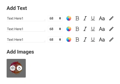 Form-based customizations