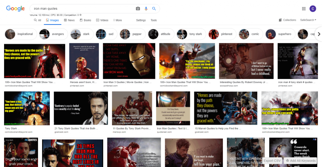 Iron Man Quotes